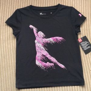 NWT girls under armour shirt